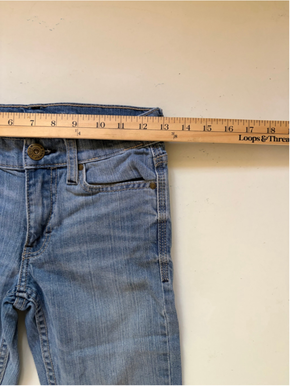 Childrens Cody James Straight Leg Jeans, size 10 - Picture 3 of 11